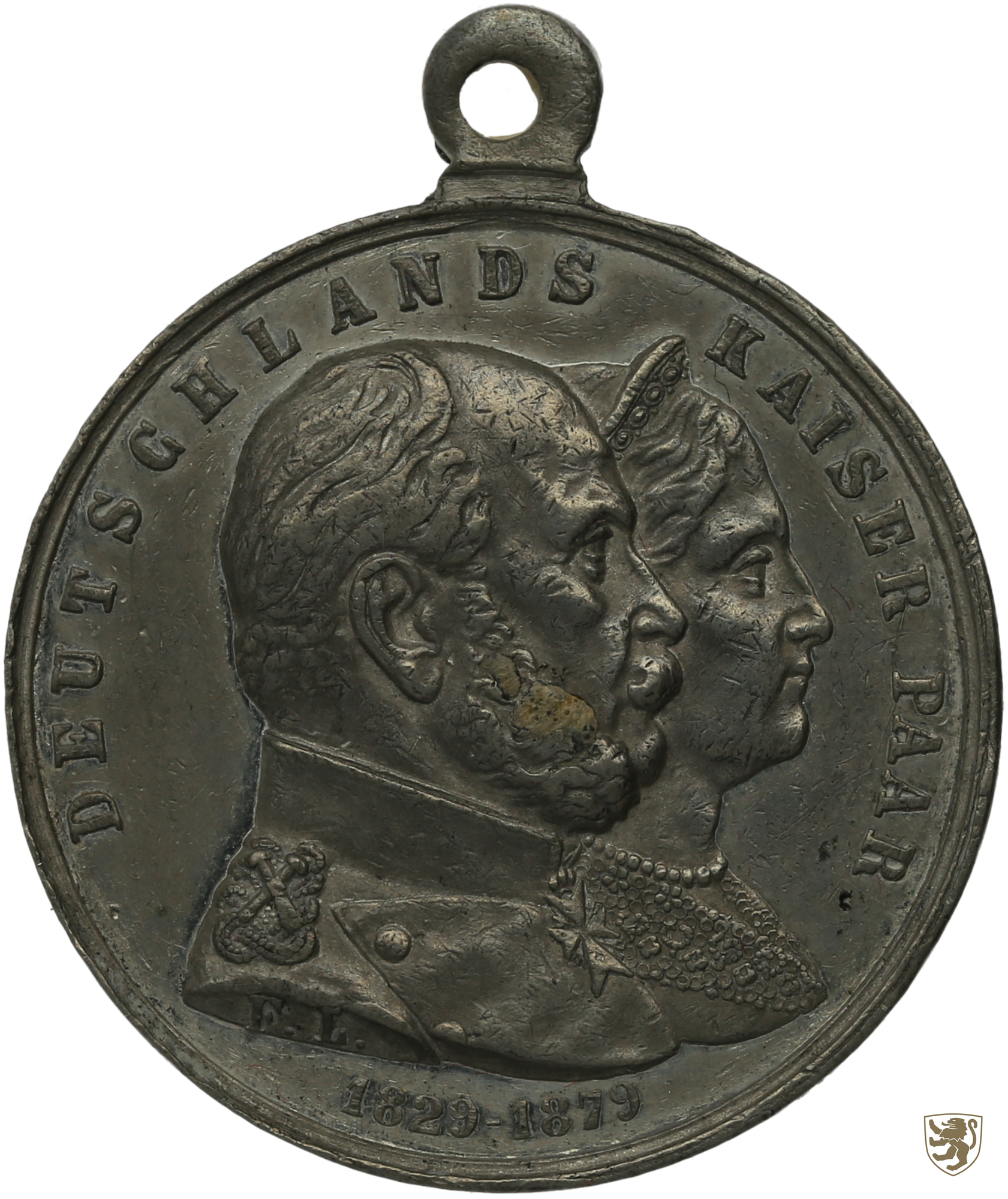 Deutsches Reich Medaille zur goldenen Hochzeit 11. Juni 1879 Kaiser