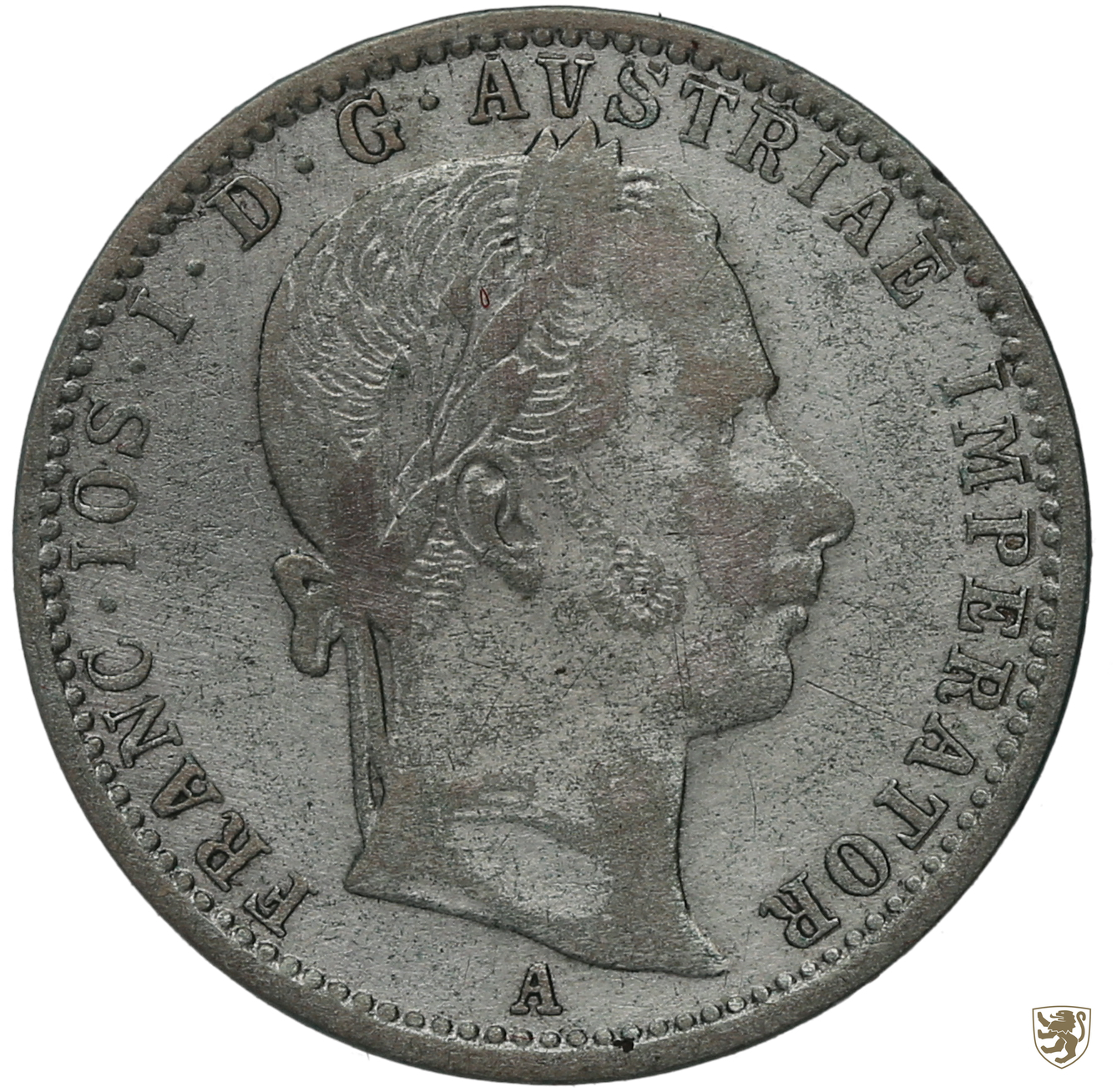 Österreich 1/4 Florin (Gulden) 1859 A Franz Joseph I. Schön/sehr Schön ...